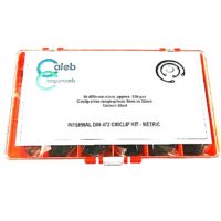 Caleb Components Assorted Metric Internal Circlip Pack - 550pcs