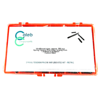 Caleb Components Assorted Spring Tension Pin Pack - 550pcs